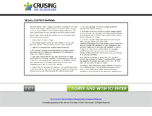 Tablet Screenshot of cruising.older4me.com